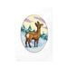 Orchidea Cross Stitch Handmade Card "Deer" Orchidea Cross Stitch Kits - HobbyJobby
