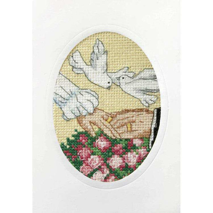 Orchidea Cross Stitch Handmade Card Greetings Wedding Orchidea Cross Stitch Kits - HobbyJobby