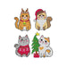 Orchidea Cross-Stitch Kit Christmas Cats Orchidea Cross Stitch Kits - HobbyJobby