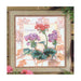 Orchidea Cross Stitch Kit Geranium 27X27 CM Orchidea Cross Stitch Kits - HobbyJobby