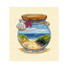 Orchidea Cross Stitch Kit "Vacation Memories Sea And Beach" Orchidea Cross Stitch Kits - HobbyJobby