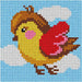 Orchidea Half Stitch Complete Needlepoint Bird Orchidea Cross Stitch Kits - HobbyJobby