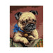 Orchidea Tapestry Canvas Pug (After Carl Reichert) 24X30 CM Orchidea Printed Canvas - HobbyJobby