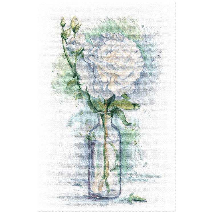 Oven Cross Stitch Kit "Gentle Peony" O1565 Oven Cross Stitch Kits - HobbyJobby