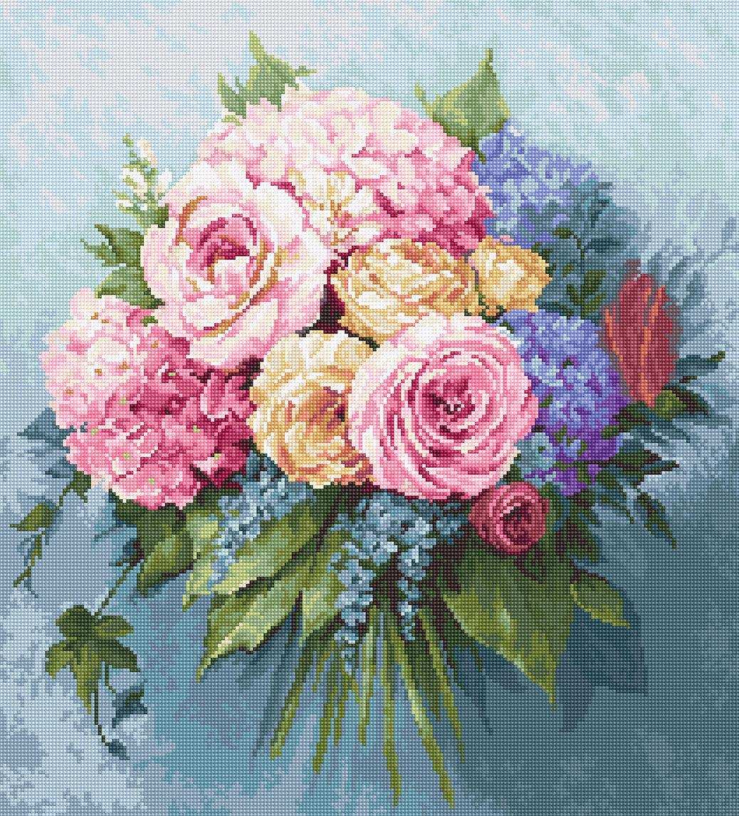 Flowers - Petit Point Kits