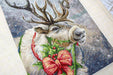 Petit Point Kit Luca-S - Christmas Deer, G598 - HobbyJobby