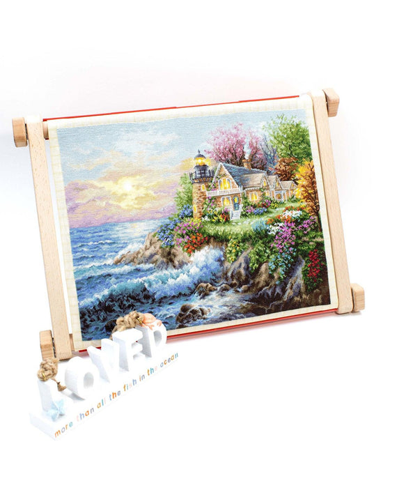 Petit Point Kit Luca-S Gold Collection - Guardian Of The Sea Petit Point Kits - HobbyJobby