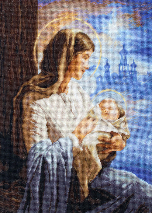 Petit Point Kit Luca-S - Saint Mary and The Child, GOLD Collection, G617 -  Get 15% OFF your first order — HobbyJobby