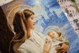 Petit Point Kit Luca-S - Saint Mary and The Child, GOLD Collection, G617 Petit Point Kits - HobbyJobby