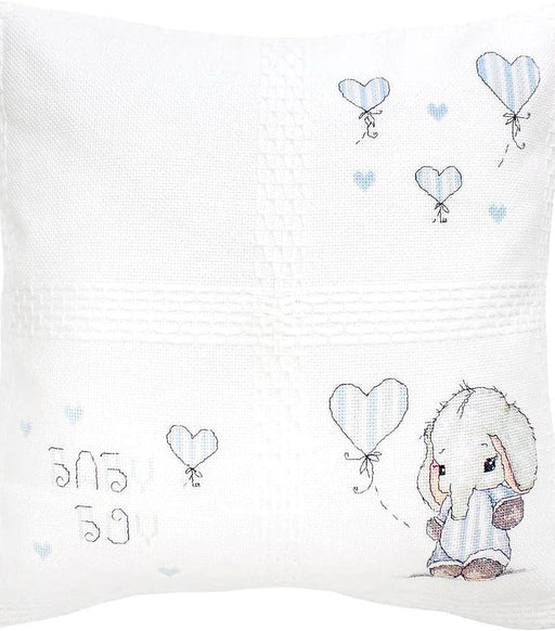 Pillow Cross Stitch Kit Luca-S - Baby Boy, PB187 Cushion Kits - HobbyJobby