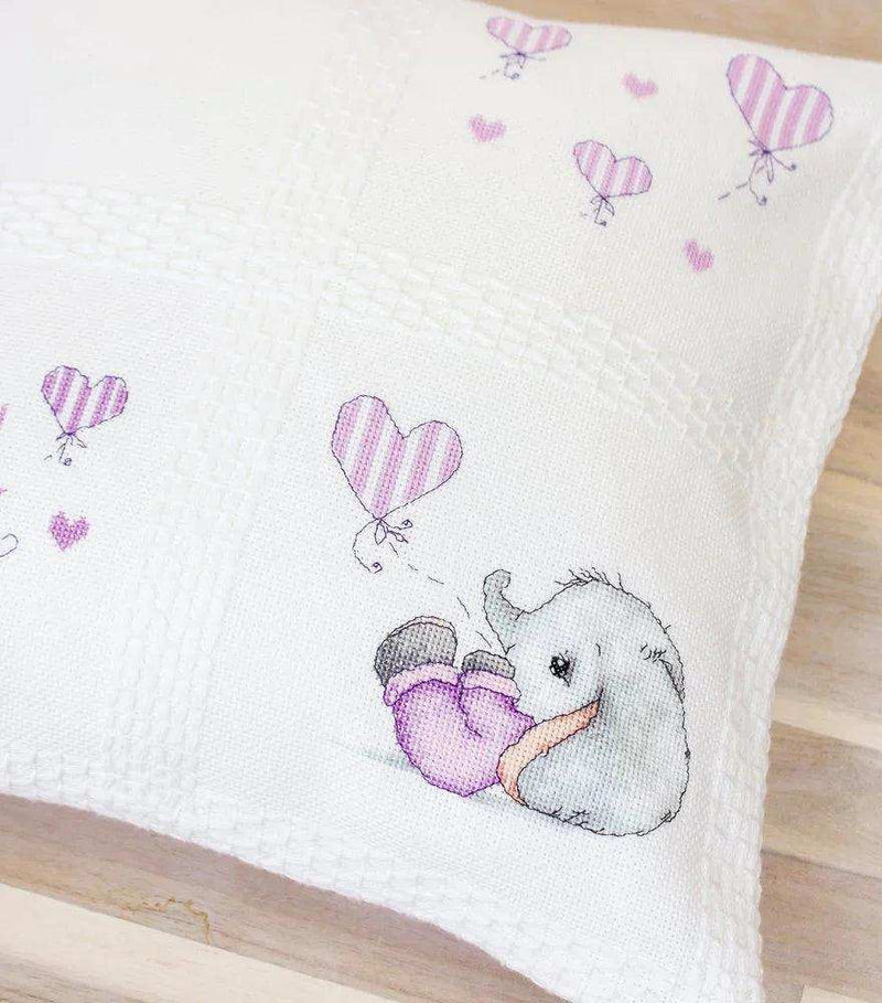 Pillow Cross Stitch Kit Luca-S - PB188 Cushion Kits - HobbyJobby
