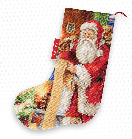 Santa Claus List - Christmas Stocking Luca-S - HobbyJobby
