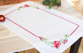 Table Topper - Cross Stitch Kit Table Cloth, FM001 Tablecloth Kits - HobbyJobby