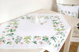 Table Topper - Cross Stitch Kit Table Cloth, FM018 Tablecloth Kits - HobbyJobby