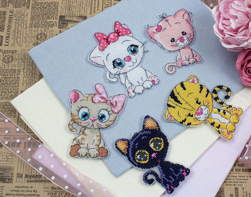 Toys Cross Stitch Kit Luca-S - Kittens JK033 - Luca-S