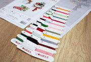 Toys Cross Stitch Kits - Christmas Toys, JK037 Cross Stitch Toys - HobbyJobby