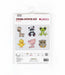 Toys Cross Stitch Kits - JK040 Friends 3 Cross Stitch Toys - HobbyJobby