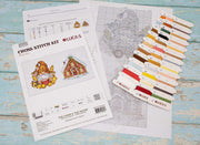 Toys Cross Stitch Kits - The Gnom & The House, JK036 Cross Stitch Toys - HobbyJobby