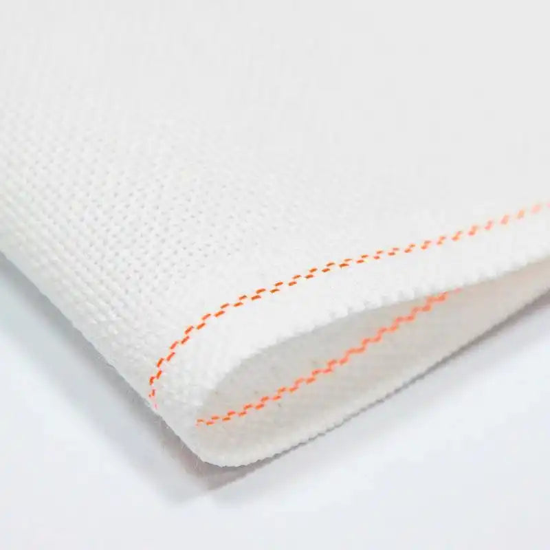 Zweigart 20 Count Bellana Fabric Color 100 Snow White Fabric - HobbyJobby